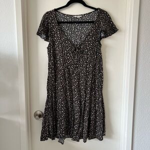 American eagle short flutter sleeve mini dress